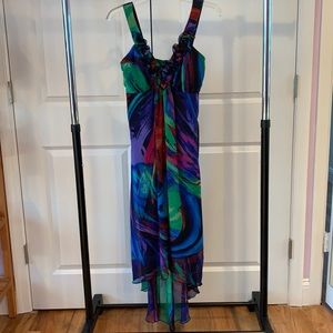Cynthia Rowley Multicolored (blue, red, green, black) Dress (gently used)